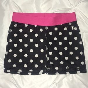 Polka dot spandex